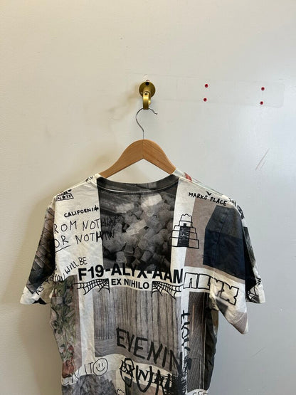Preowned Alyx Graffiti Tee Size Small