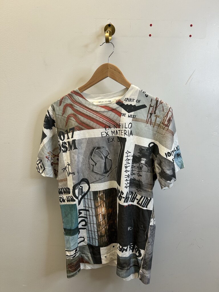Preowned Alyx Graffiti Tee Size Small
