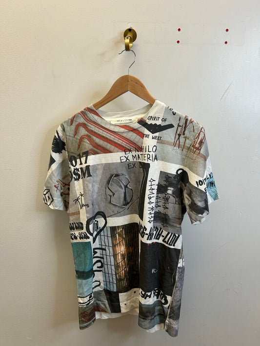 Preowned Alyx Graffiti Tee Size Small