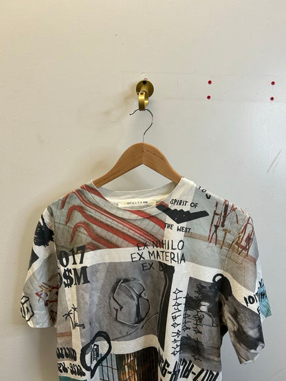Preowned Alyx Graffiti Tee Size Small