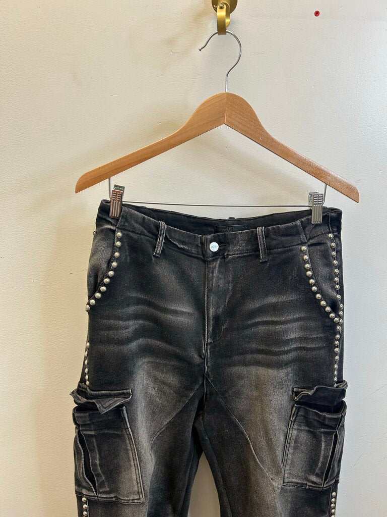 Preowned HMDD Black Pearl Denim Size Medium