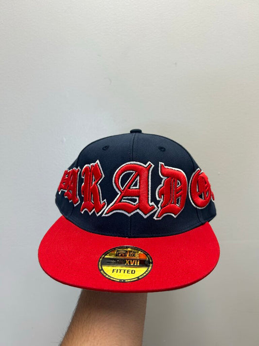 PRDX Blue Red Fitted Size 8