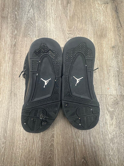 Preowned Jordan 4 Black Cat Size 7.5
