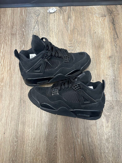 Preowned Jordan 4 Black Cat Size 7.5