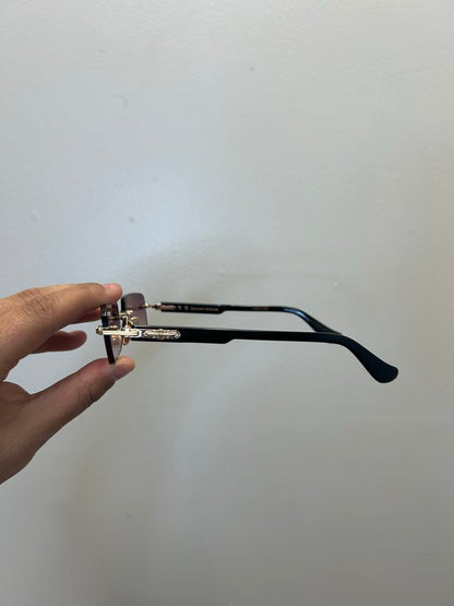Preowned Chrome Hearts Deep 1 Frames