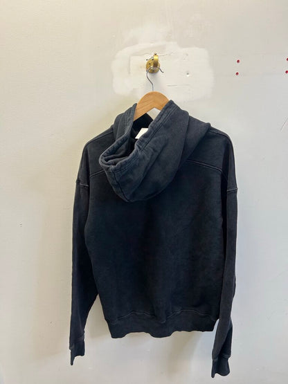 Preowned Rhude Black Fade Without Regards Hoodie Size Small