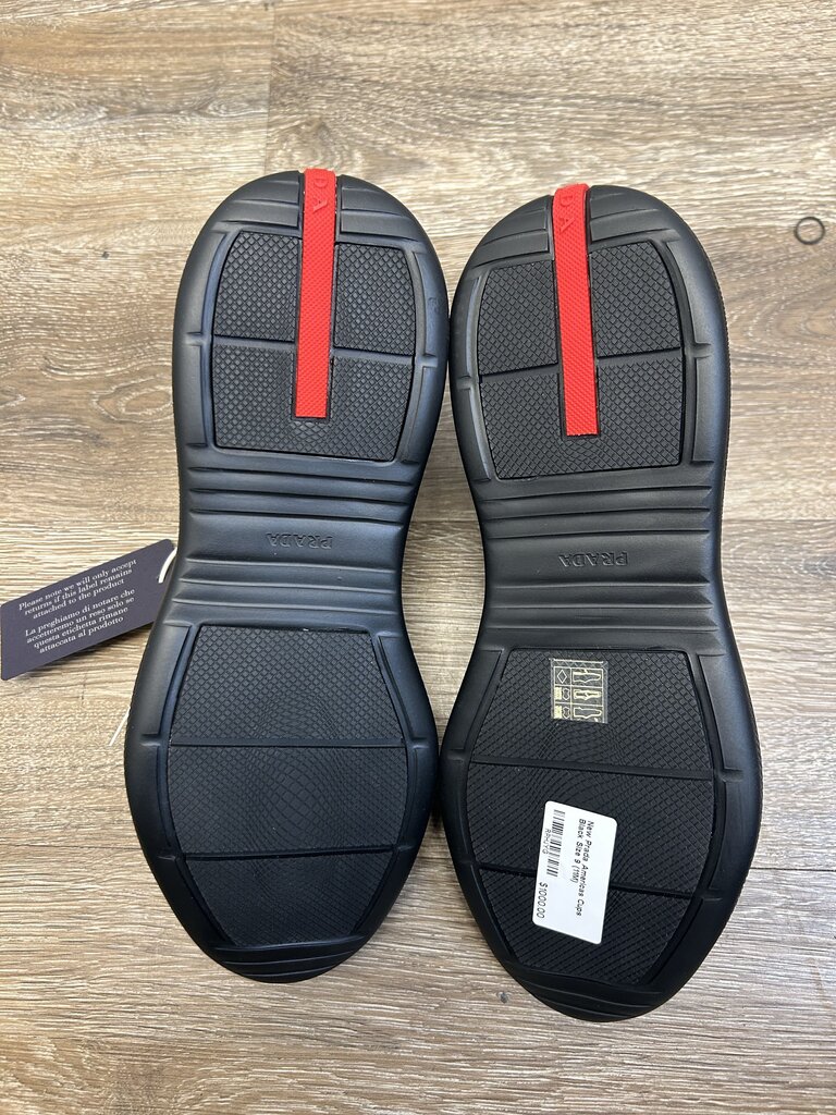 New Prada Americas Cups Black Size 9 (11M)