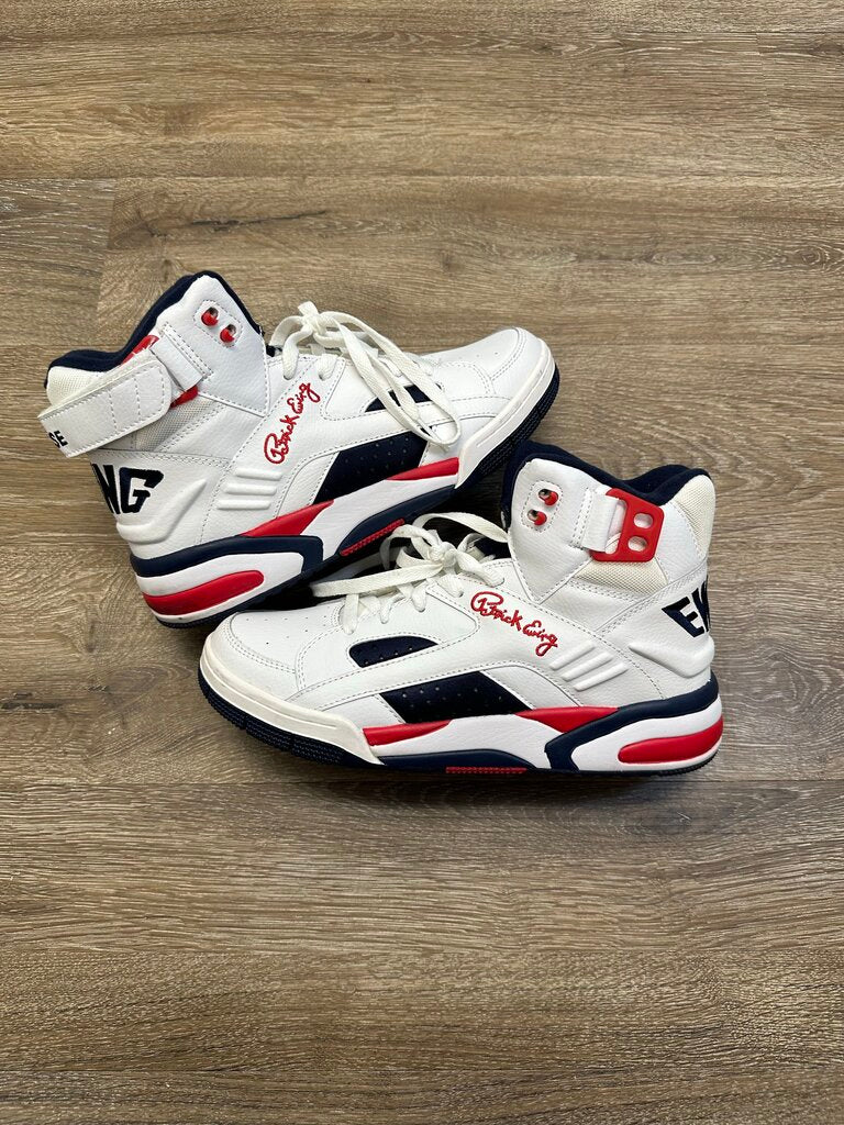 Preowned Ewing Eclipse White Size 9