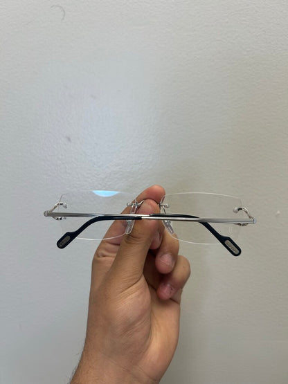 New Cartier Black & Silver Frames