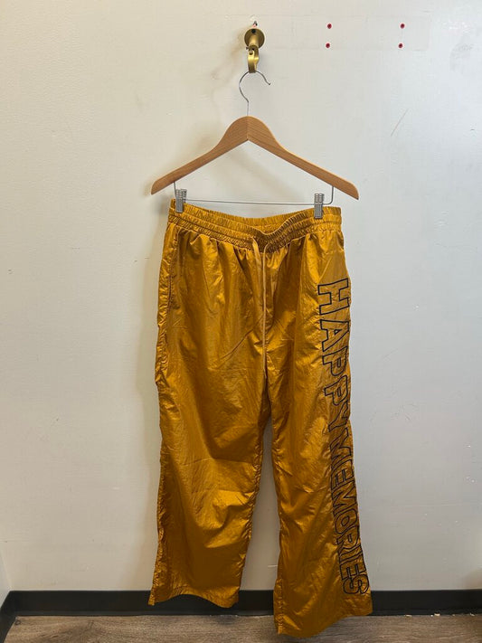 New HMDD Orange Track Pants Size Large