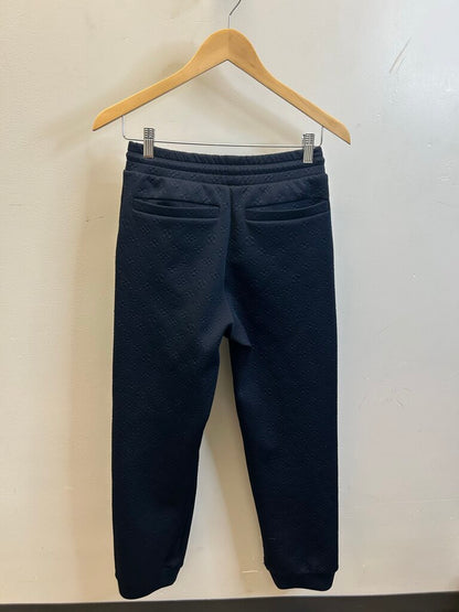 Preowned Louis Vuittion Navy Monogram Sweatpants Sz.XS
