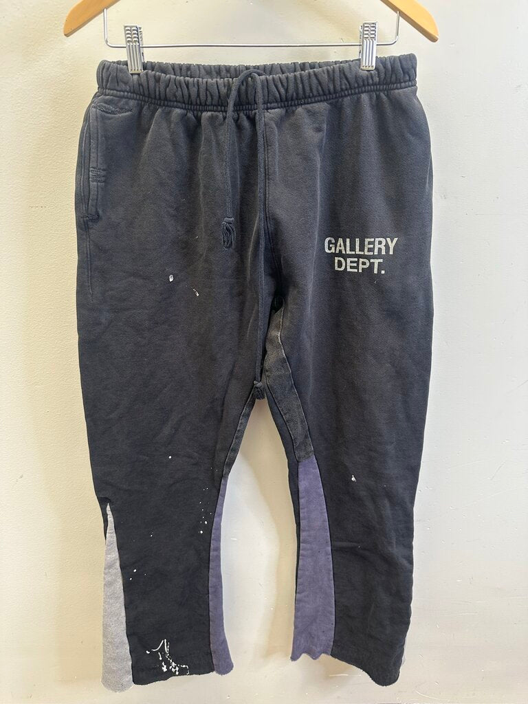 Preowned Gallery Dept. Black Flare Sweatpants Sz.XL