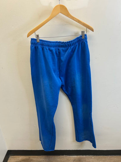 New Hellstar Blue Flare Sweatpants Sz. XL