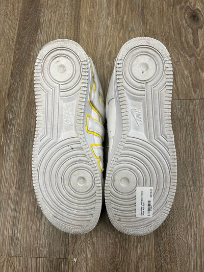 Preowned CPFM Blue Yellow White Af1 Sz.11