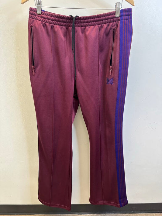 Preowned Needles Maroon Black Trackpants sz.M