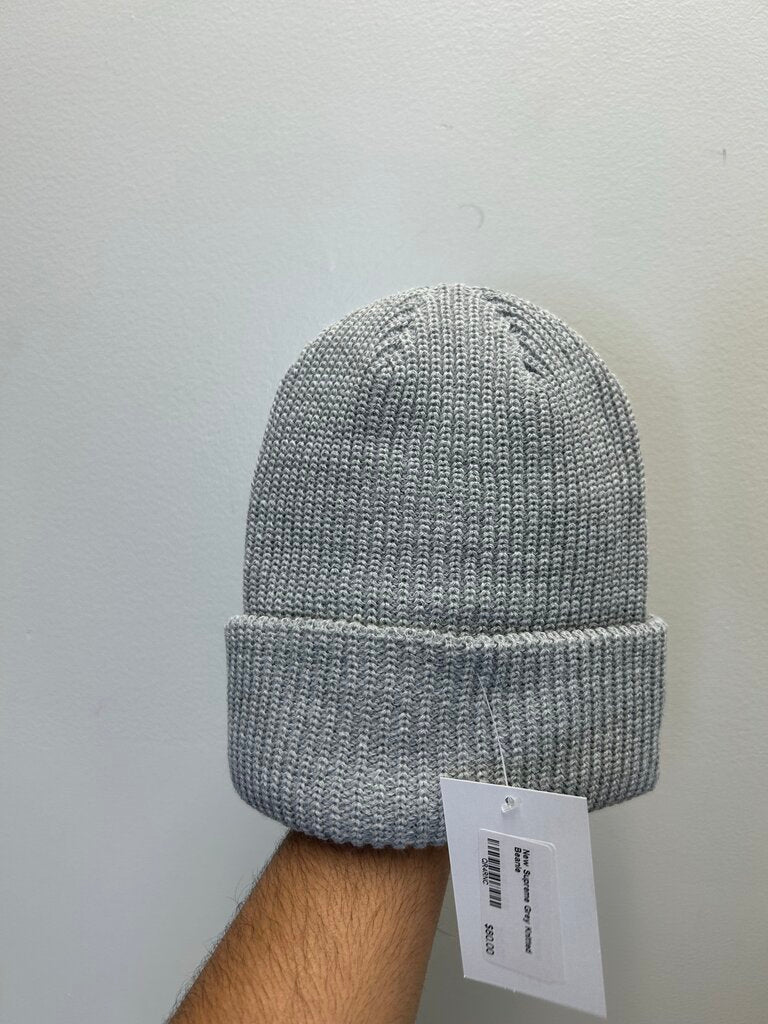 New Supreme Grey Knitted Beanie