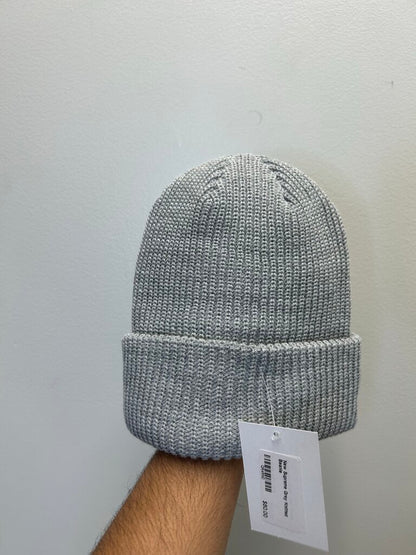 New Supreme Grey Knitted Beanie