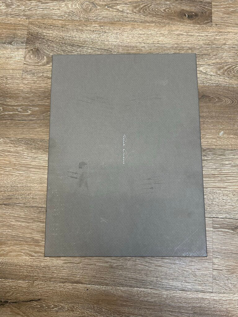 Preowned Rick Owens Black Vans Sz.41