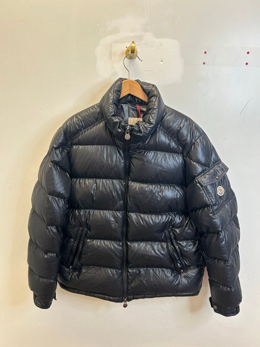 Preowned Moncler Maya Black Size 6