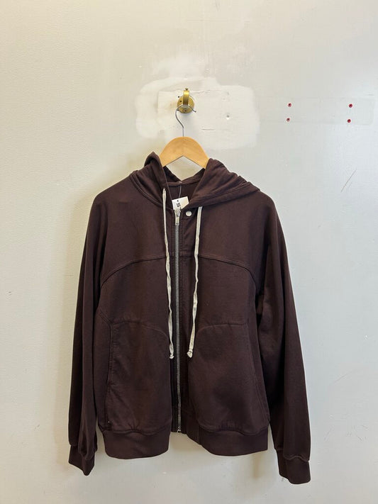 Preowned Rick Owens Brown Zip Size XL