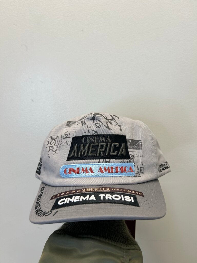 New Paly Cinema Troisi Gray Hat Sz. OS