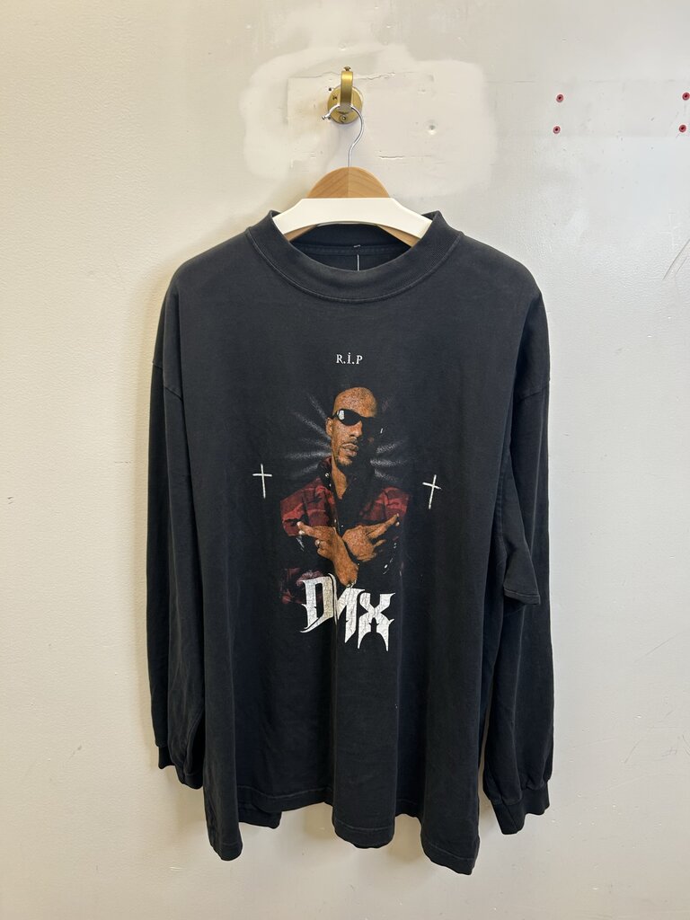 Preowned Balenciaga Black DMX L/S Size XXL