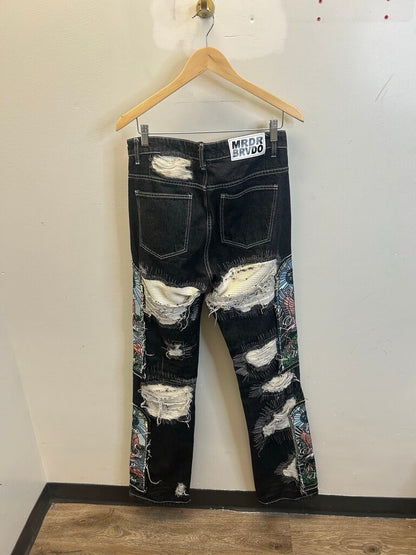 Preowned WDW Black Denim Size 30