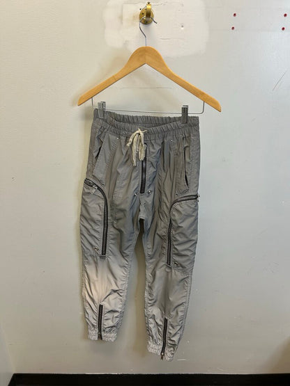 Preowned Rick Owens Grey 3m Zip Cargo Pants size S