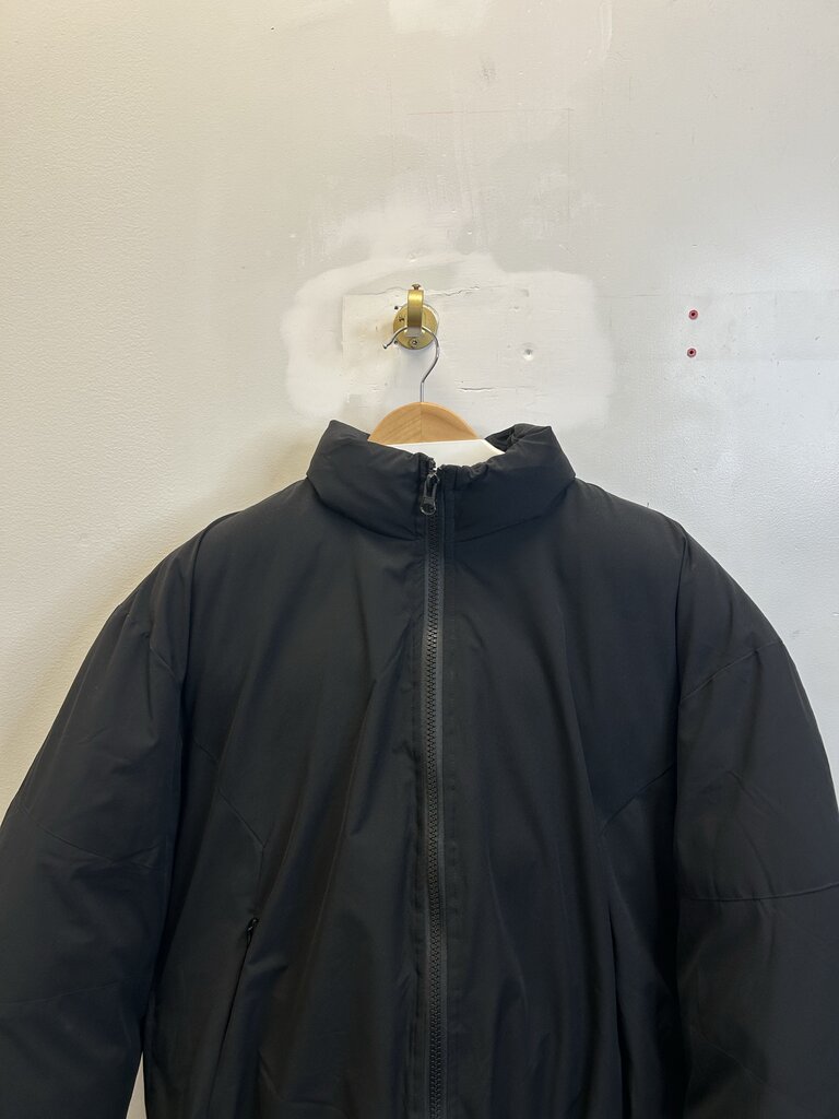 Preowned Gv Gallery Black Bubble Coat Size Small