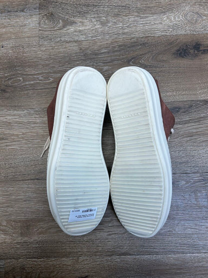 Preowned Rick Owens Ramone Tan/Red Size 43