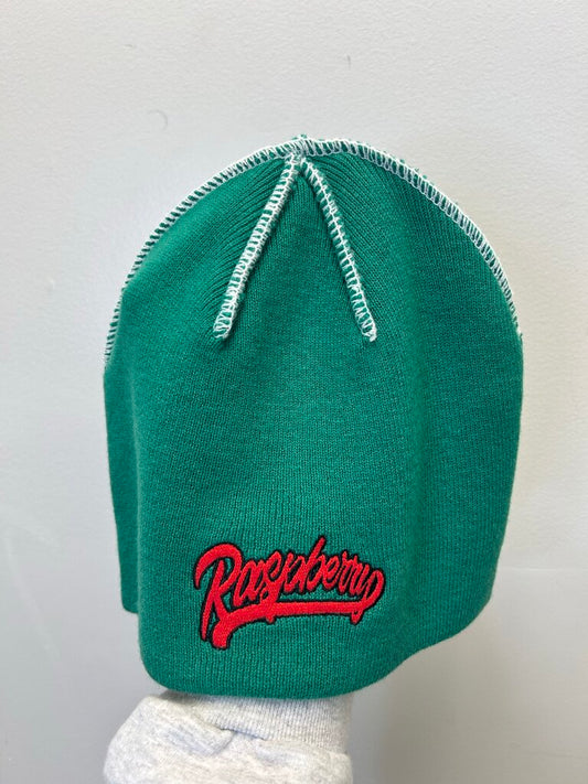 New GV Gallery Raspberry Green Red Beanie
