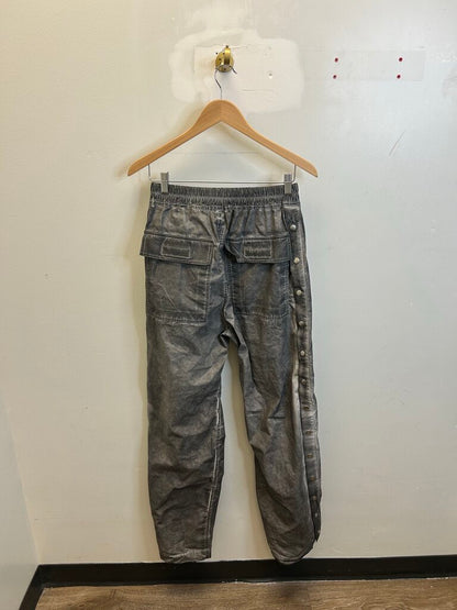 Preowned Rick Owens Wax Grey Pursher Denim sz.S