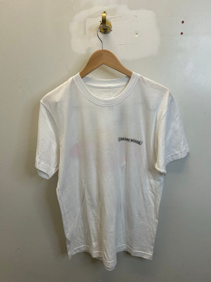 New Chreom Heart Las Vegas Logo White tee size M