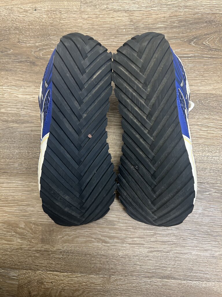 Preowned Bottega Orbit Navy Yellow Size 41