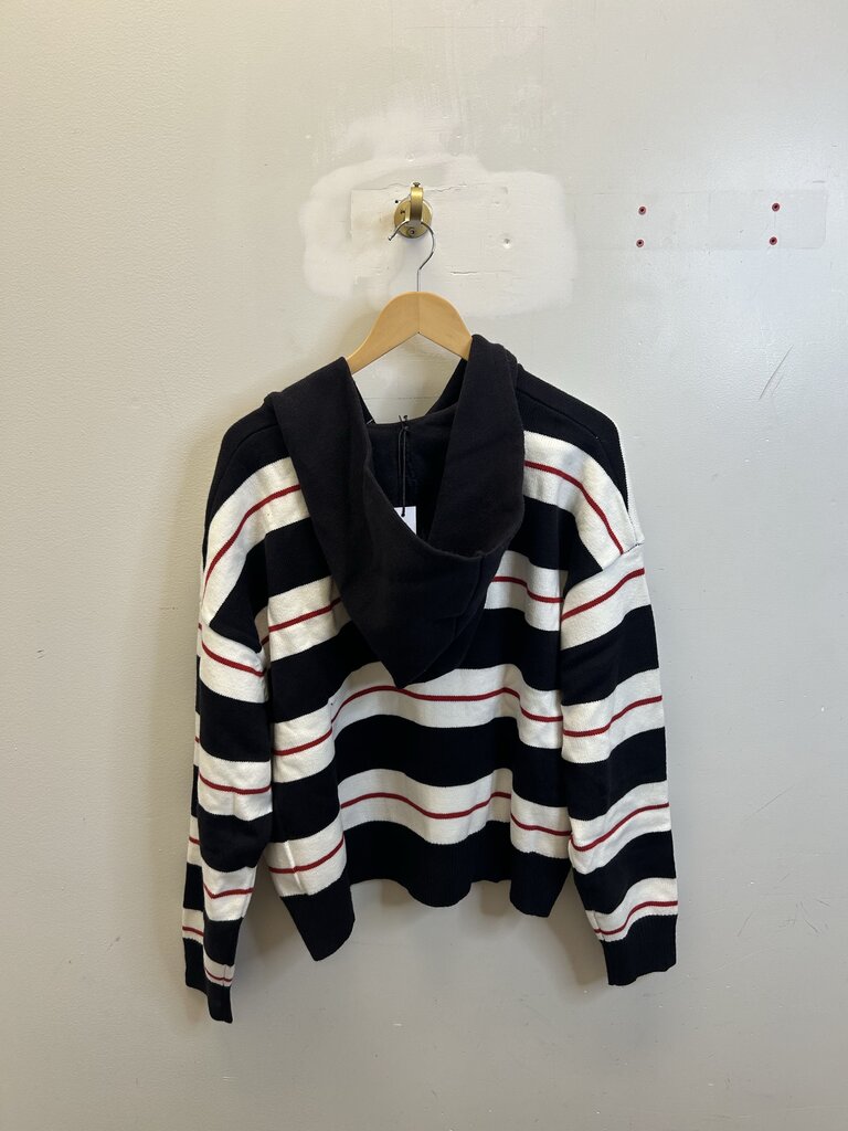 New HMDD Ingerland Stripe Zip Up Size M