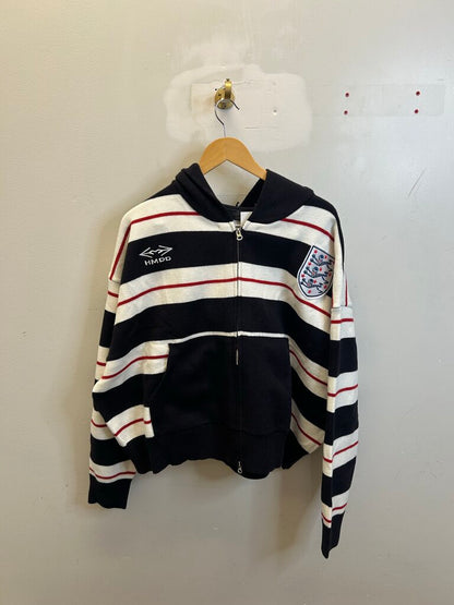 New HMDD Ingerland Stripe Zip Up Size M