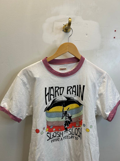 Preowned Kapital Hard Rain White tee Size 2