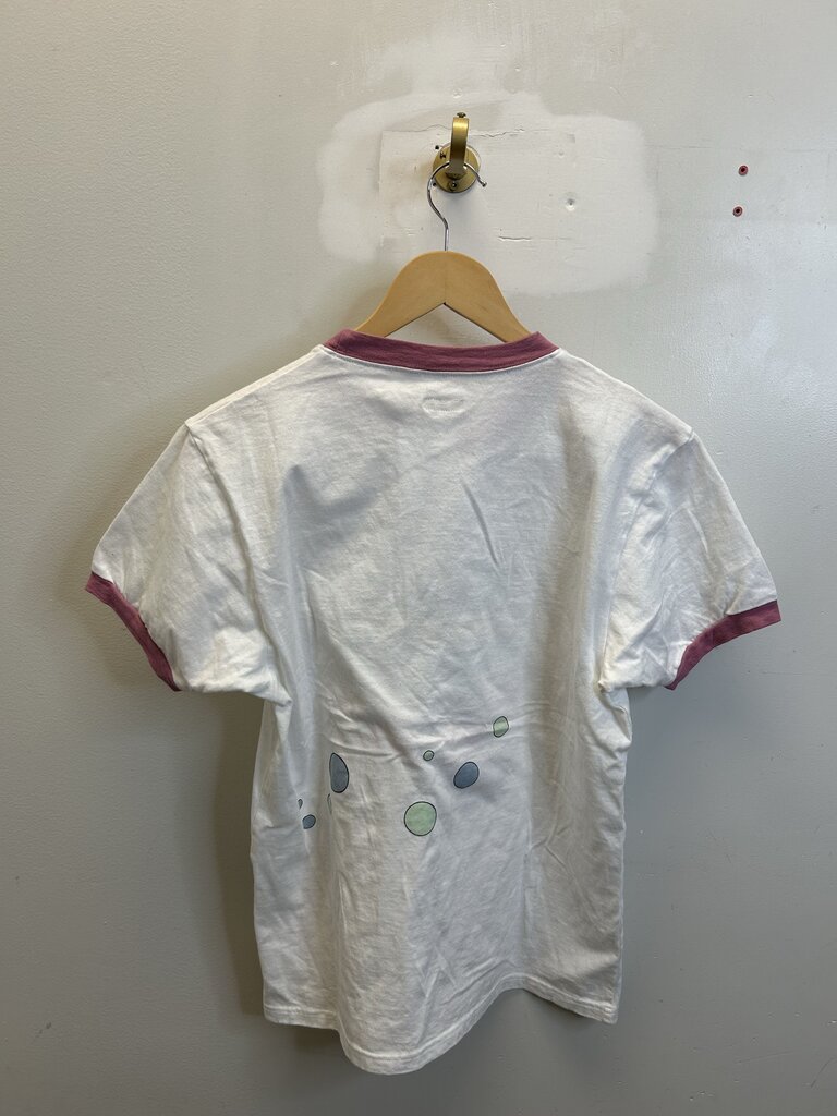 Preowned Kapital Hard Rain White tee Size 2
