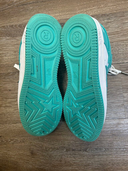 Preowned Bapesta Mint Green Size 8.5