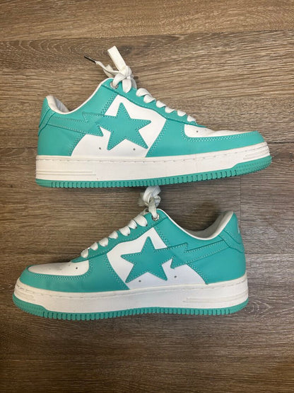 Preowned Bapesta Mint Green Size 8.5