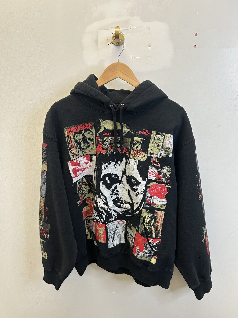 New Supreme Black Exorcist Hoodie Size Small