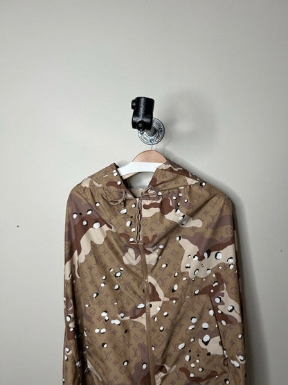 Preowned Louis Vuitton Desert Camo Brown Monogram Zip Up size 44(M/L)