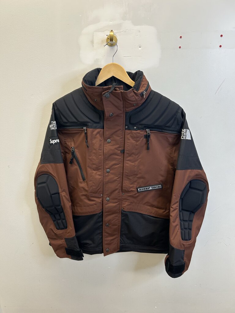 New Supreme Brown Black Sleep Tech Jacket size L