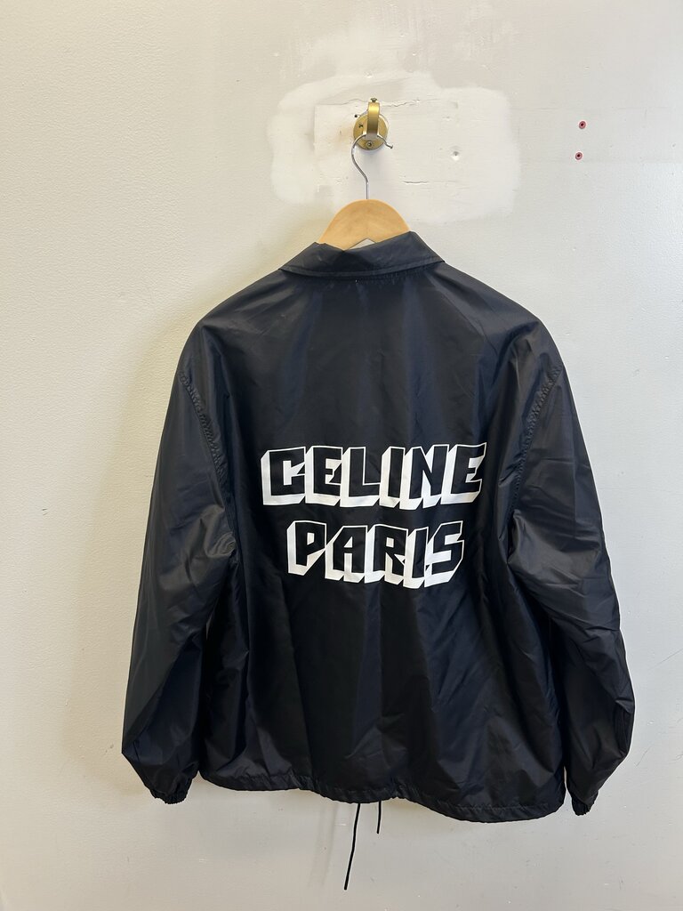 Preowowned Celine Black White Button Up size L