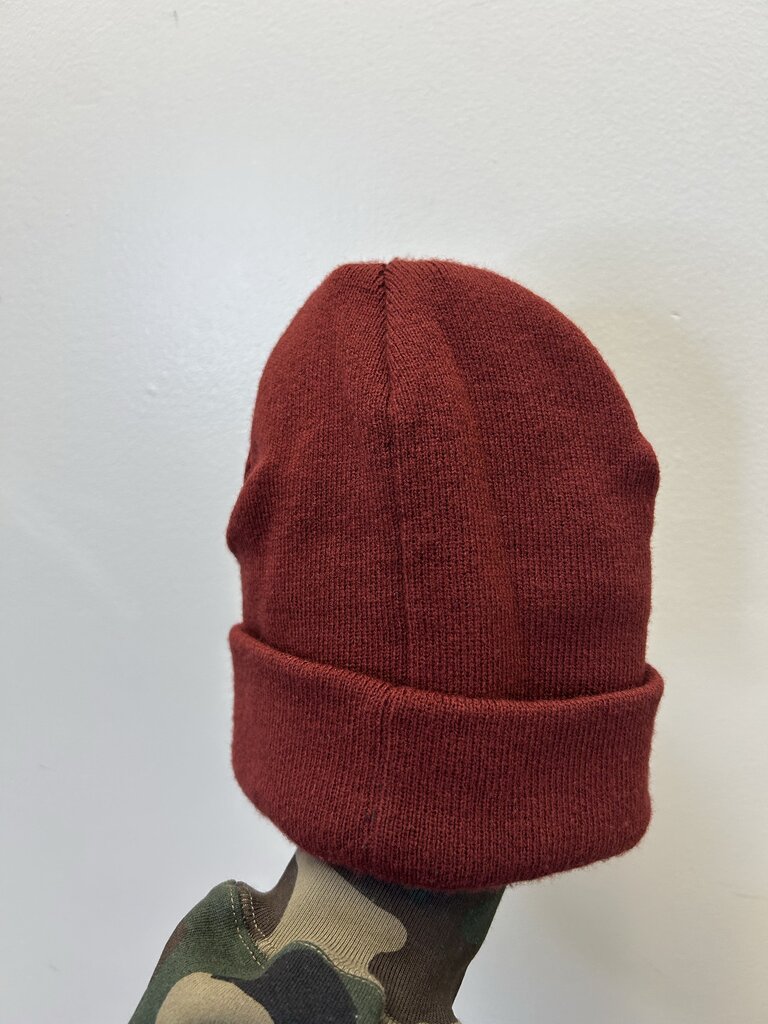New Supreme Burgundy Yellow Beanie