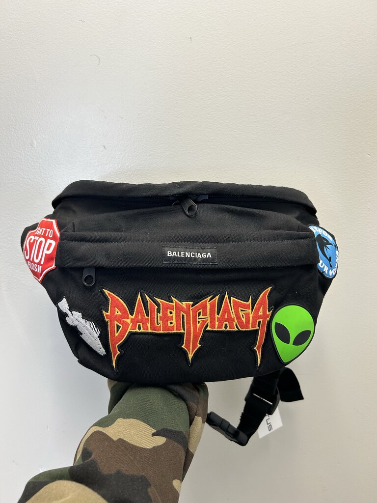 Preowned Balenciaga Gamer Black Crossbody