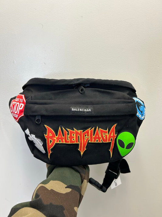 Preowned Balenciaga Gamer Black Crossbody