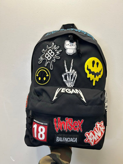 Preowned Balenciaga Black Gamer Large Bag