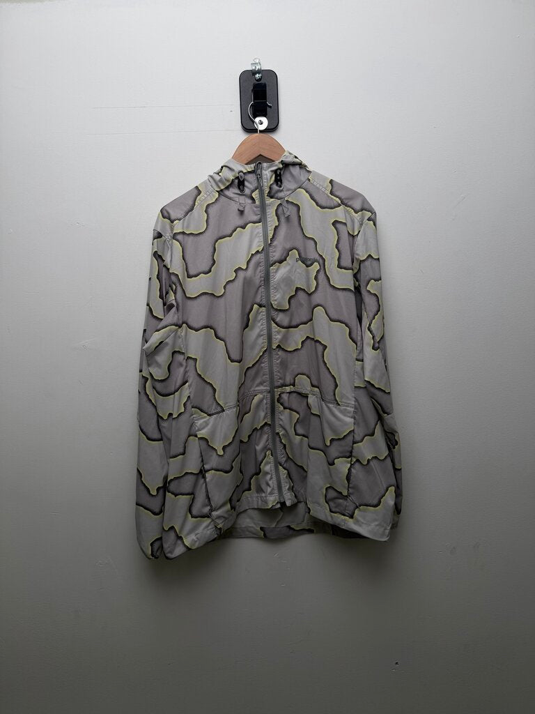 New Patagonia Military Camo Windbreaker size L