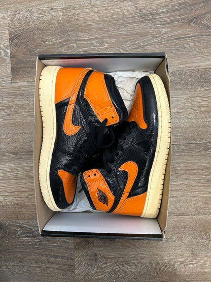 Preowned Retro Jordan 1 Shattered Backboard Sz. 6.5 (no Lid)